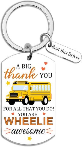 Bus Driver Keychain Bus Driver Appreciation Gifts Best Buses Drivers Gifts for Men School Buses Drivers Gift for Birthday Retirement Christmas Stocking Stuffers in Kuwait