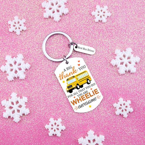 Bus Driver Keychain Bus Driver Appreciation Gifts Best Buses Drivers Gifts for Men School Buses Drivers Gift for Birthday Retirement Christmas Stocking Stuffers in Kuwait