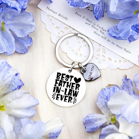 Fathers In Law Gifts from Son In Law Father In Law Gifts from Daughter In Law Funny Father In Law Gifts Keychains Best Fathers Day Gift from Son In Law Birthday Fathers Day Christmas Keyring in Saudi Arabia