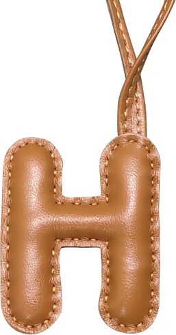 Initial Bag Charm, Letter Bag Charms for Handbags, Fashion Letter A-Z Leather Bag Accessories Purse Charms in Saudi Arabia