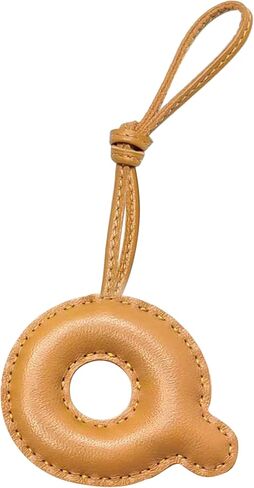 Initial Bag Charm, Letter Bag Charms for Handbags, Fashion Letter A-Z Leather Bag Accessories Purse Charms in Saudi Arabia