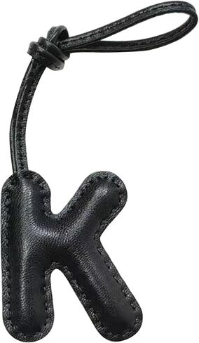 Initial Bag Charm, Letter Bag Charms for Handbags, Fashion Letter A-Z Leather Bag Accessories Purse Charms in Saudi Arabia
