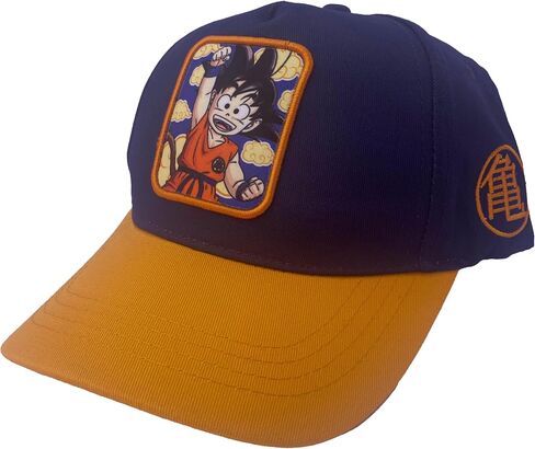 قبعة بيسبول للجنسين Dragon Ball Gorra de Beisbo Son Goku & Kame Azul-Naranja Talla Única، أزرق/برتقالي، مقاس واحد in Kuwait