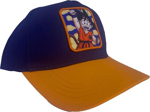 قبعة بيسبول للجنسين Dragon Ball Gorra de Beisbo Son Goku & Kame Azul-Naranja Talla Única، أزرق/برتقالي، مقاس واحد in Kuwait