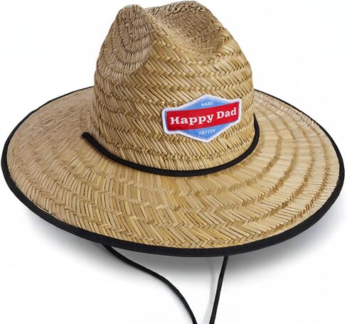 Happy Dad Straw Hat Natural in Saudi Arabia