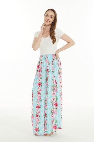 Matchable Family Hawaiian Luau Men Women Girl Boy Clothes in Pink Hibiscus Vine Turquoise in Kuwait