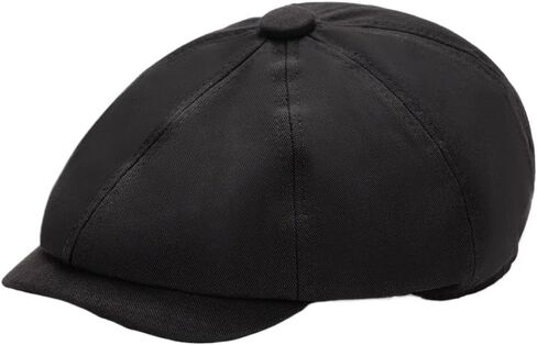 Retro Cotton Octagonal Cap for Men & Women | Artsy Newsboy Beret & Baseball Hat for Spring/Summer in Kuwait