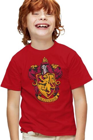Harry Potter Drawn Crest Kids T Shirt for Youth Toddler Boys and Girls Collection in Saudi Arabia