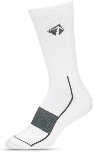 LIFT 23 Atacama Performance Crew Socks (2 Pair) for Men & Women– Moisture-Wicking Compression Athletic Socks for Running in Kuwait