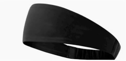 1pc Solid Color Headband, Suitable for Marathon Running, Yoga Fitness, Cycling, Comfortable Sweat Absorption,Men and Women Sports Headband, Non-Slip, Elastic, Thick, Not Binding Hair, in Kuwait
