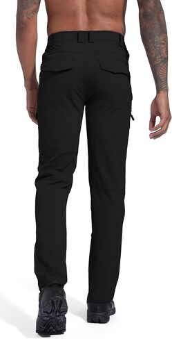 Men's Lightweight Hiking Cargo Pants Waterproof Quick Dry Travel Fishing Climbing Work Outdoor Pants in Saudi Arabia