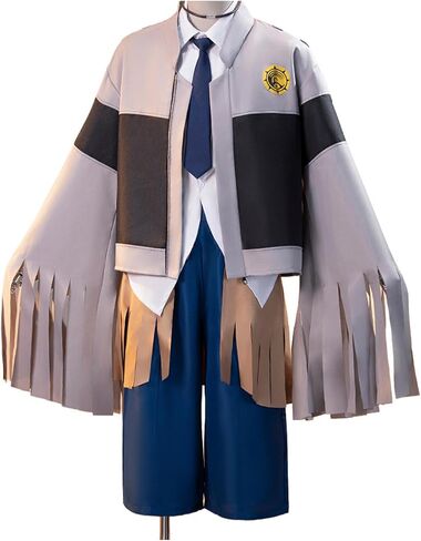Tamsy Caines Cosplay Men Anime Costumes Full Set Uniform Outfit for Halloween Party in Saudi Arabia