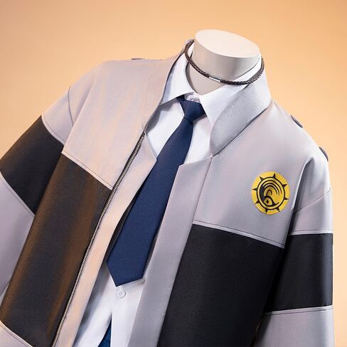 Tamsy Caines Cosplay Men Anime Costumes Full Set Uniform Outfit for Halloween Party in Saudi Arabia