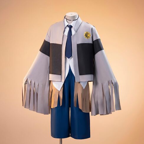 Tamsy Caines Cosplay Men Anime Costumes Full Set Uniform Outfit for Halloween Party in Saudi Arabia