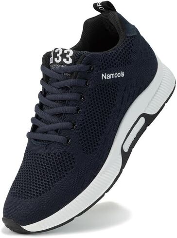 Men's Invisible Height Increasing Elevator Shoes Lightweight Sport Shoes Height-Boosting Non-Slip Sneakers 2.4'' Taller in Saudi Arabia
