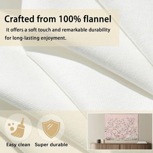 KBRCT Pink Chinoiserie Animal Nursery Tapestry, Girl Nursery Wall Tapestry for Bedroom, Cottagecore Wild Animal Wall Hanging Decor for Kids Girl Nursery Room Bedroom Home, 50x60 Inch in Saudi Arabia
