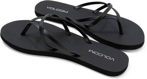 Volcom Women's All Day Long Flip Flop Sandals – Comfortable Thong Sandals for Travel & Beach Wear in Kuwait