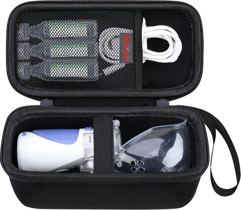 Elonbo Carrying Case ​for Marshall Emberton II/Emberton III Portable Bluetooth Speaker, Speaker Travel Bag Storage Holder, Mesh Pocket Fits Charger, Black+inside Black in Kuwait