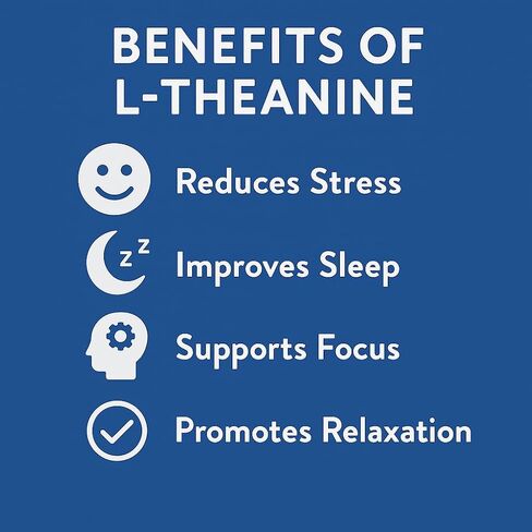 L-Theanine Gummies | 200mg L Theanine per Serving | 120 Servings | Zero Sugar | 3rd-Party Lab Tested in Saudi Arabia