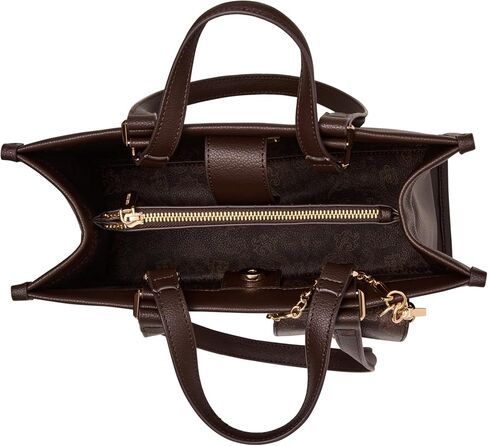 Anne Klein Women's Double Handle Bonded Tote, Espresso in Kuwait
