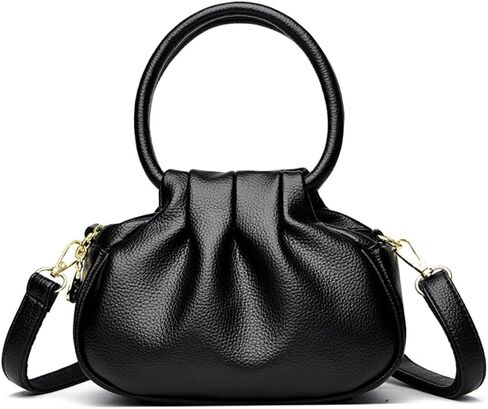 Slouchy Crossbody Bags Women Small Cross Body Hobo Crescent Shoulder Purses PU Leather Travel Dumpling Cloud Bag Handbags in Saudi Arabia