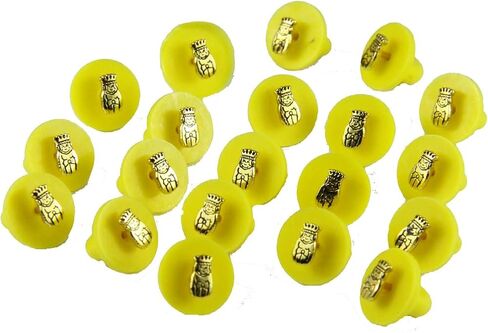 Shrine & Mason Products 4031825 Set of 20 Roj Jester Bowtie Biliken Lapel Pins Small Tiny Billikens Royal Order of Jesters in Saudi Arabia
