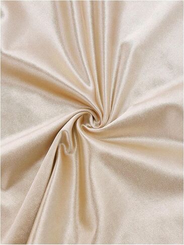 SHENHE Women's Satin Cowl Neck Midi Dress Spaghetti Strap Ruched Waist Button Lounge Dress in Kuwait