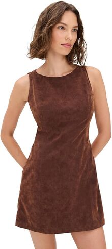 Free People Women's Atlas Faux Suede Mini Dress in Kuwait