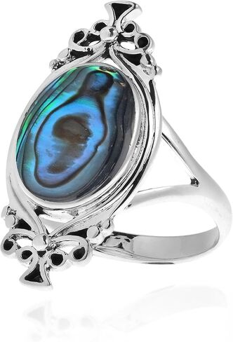 AeraVida Elegant Wedding Rings For Women | Casual Comfort Fit Silver Rings for Women | Gift for Daughter | Sterling Silver Rings Sizes in Kuwait