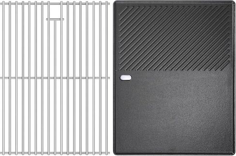Hisencn Cooking Grates for Home Depot Nexgrill 4 Burner 720-0830H, 720-0783E, 5 Burner 720-0888N, 720-0888, 720-0697, Grill Grates Replacement for Charbroil 463241113, Kenmore 720-0670A in Saudi Arabia