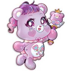 What's Your Passion Jewelry Care Bears Kindness Keepers Share Bear Pin, Official Licensed in Saudi Arabia