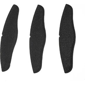 Thin Hat Sweat Pads,3 Pack,Ultra Slim Stick On Sweat Absorbing Hat Liners,Soft Breathable Foam Inserts for Caps,Baseball Hats & Cowboy Hats Black in Kuwait