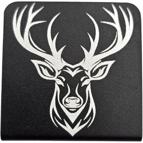 Laser Engraved Hat Brim Clip – Premium Cap Accessory (Buck Head) in Saudi Arabia