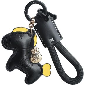 Handmade Leather Horse Bag Charm - Kawaii Animal Charm for Handbags, Purse Bag Accessories Horse Keychain & Gift Idea in Saudi Arabia