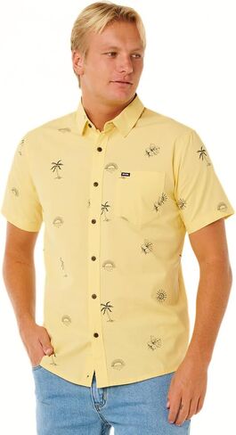 Rip Curl Men's Sessions Short Sleeve Shirt in Kuwait