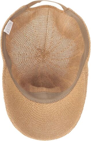 Unisex Adults Paper-Blended Fabric Woven Visor Sunhat Summer Outdoor Travel Baseball Cap in Saudi Arabia