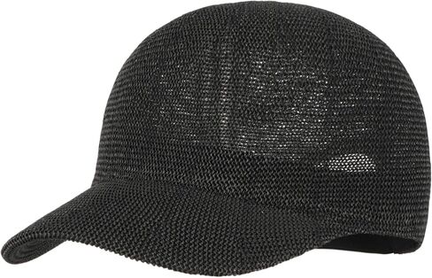 Unisex Adults Paper-Blended Fabric Woven Visor Sunhat Summer Outdoor Travel Baseball Cap in Saudi Arabia