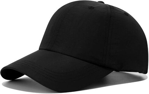 Classic Baseball Cap for Women Men Adjustable Vintage Plain Dad Hat Summer Breathable Sun Hat in Saudi Arabia
