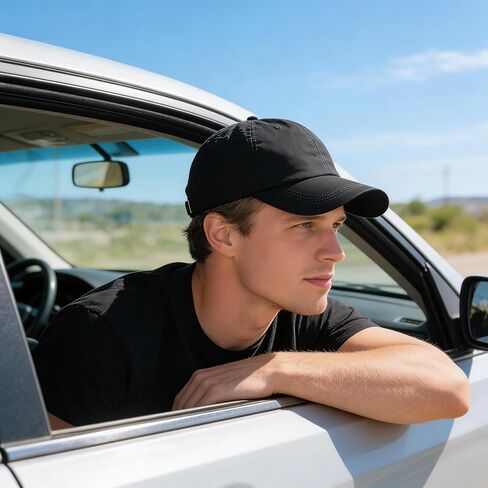 Classic Baseball Cap for Women Men Adjustable Vintage Plain Dad Hat Summer Breathable Sun Hat in Saudi Arabia