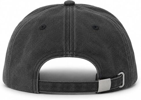 Girl and Dad Hat for Men, Washed Cotton Adjustable Baseball Cap with White Script Embroidery in Saudi Arabia