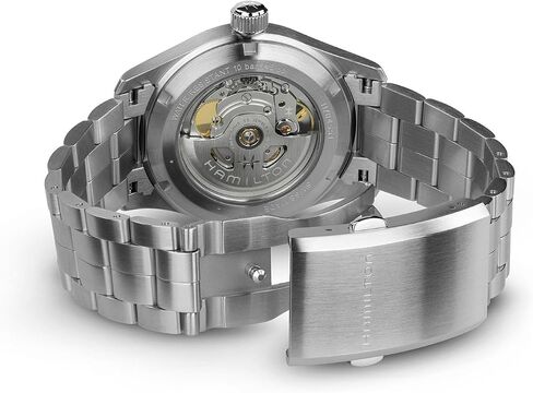 Hamilton Khaki Field Automatic Unisex Watch, 38mm, Green Dial in Kuwait