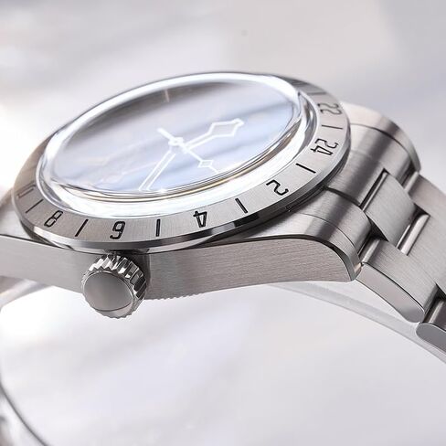 Baltany S6073 GMT Auto Watch, Retro 200M Waterproof Men Watch with Date Function in Saudi Arabia