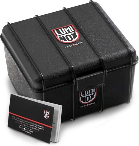ساعة Luminox Navy Seal للرجال بمينا أسود (سلسلة XS.3501/3500): مقاومة للماء حتى عمق 200 متر + هيكل وسوار من الكربون خفيف الوزن + رؤية ليلية ثابتة in Kuwait