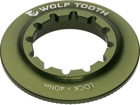 Wolf Tooth Centerlock Rotor Lockring-Internal Spline Olive in Saudi Arabia
