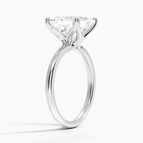 1-5 CT Moissanite Ring Colorless VVS 10K 14K 18K Solid Gold & 925 Sterling Silver Petal Solitaire Moissanite Engagement Ring Christmas Gift For Her in Saudi Arabia