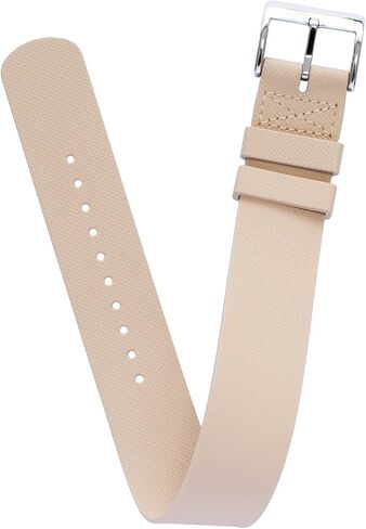 Fluoro Rubber Band Hook And Loop Canvas Texture Straps For Tudor Watches, Durable Single Pass One-Piece Replacement Watch Band Strap For Men & Women in Saudi Arabia