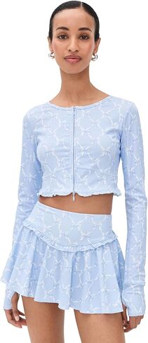 LOVESHACKFANCY Women's Laudie Zip Up in Saudi Arabia