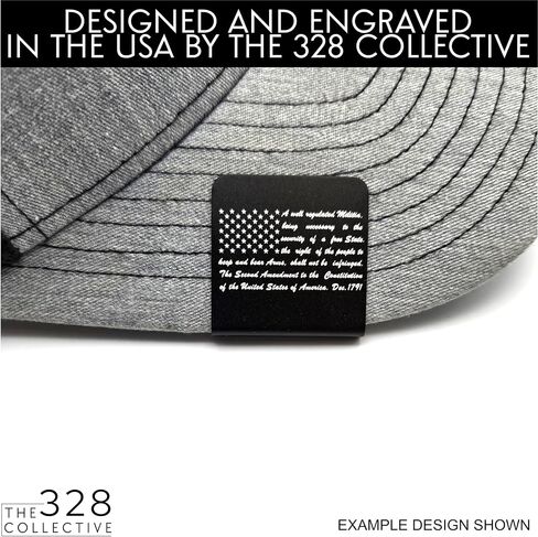 Laser Engraved Hat Brim Clip – Premium Cap Accessory (Buck Head) in Saudi Arabia