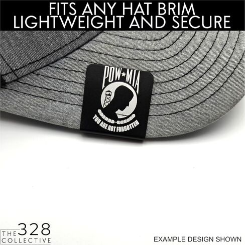 Laser Engraved Hat Brim Clip – Premium Cap Accessory (Buck Head) in Saudi Arabia