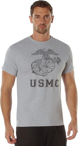 تي شيرت Rothco Vintage USMC Eagle وGlobe & Anchor in Kuwait